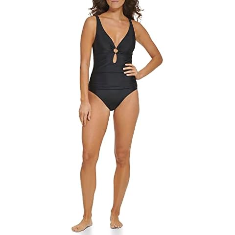 Tommy Hilfiger Women's Keyhole Ring Swimsuit Cover