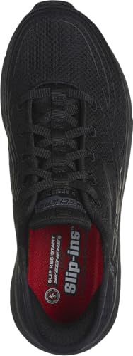 Image of Skechers Women's Max Cushioning Elite Eltra | Work, Slip-ins, Slip Resistant, Electrical Hazard, Air-Cooled Memory Foam, Heel Pillow, Bungee
