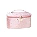 CHUQING Beauty Case Donna da Viaggio Regalo per Bellezza Ragazze Bambina Bambini,rosa