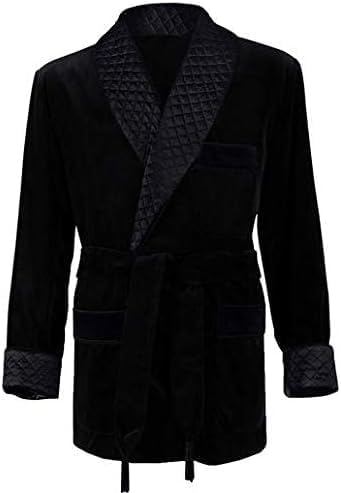 LuxuRobes Men's Smoking Jacket
