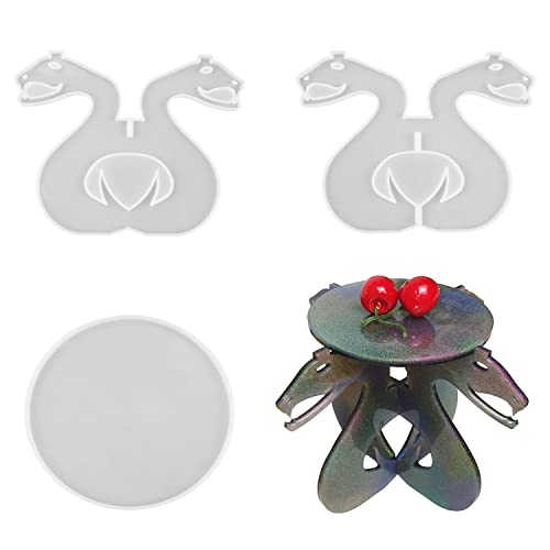 VERTTEE Moldes epoxi para hacer serpentina soporte de exhibición DIY moldes de silicona en forma de serpiente Cover