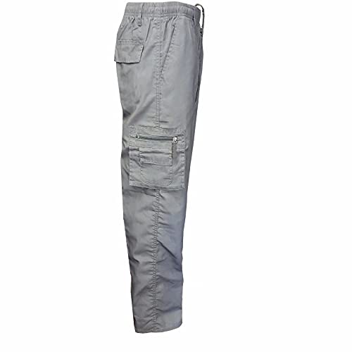 Pantalon Cargo pour Hommes Simple Couleur Unie Coupe ajustée Confortable Taille élastique Style européen et américain Pantalon Cover