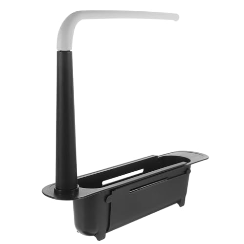 COLLBATH Estante de Trapo Soporte de Estante de Almacenamiento de Fregadero Soporte de Esponja de Cocina Estante para Lavabo Estante Fregadero Ajustable Fregadero Titular Percha de Esponja