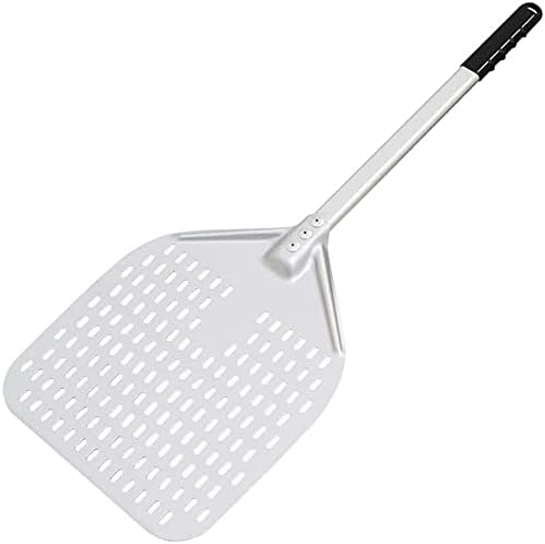 14 Inch Pizza Peel,Aluminum Pizza Paddle with Detachable Handle,Non Stick Pizza Oven Peel,for Homemade Pizzas