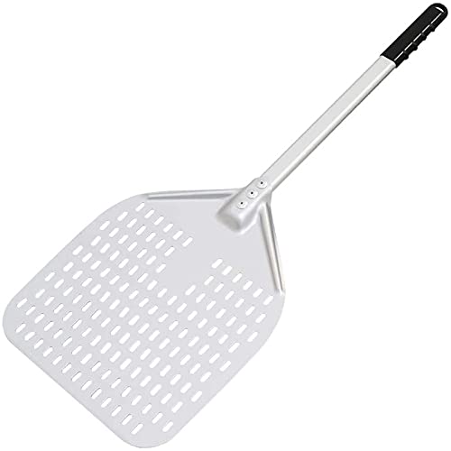 ECSWP CHSHTZH 14 Inch Pizza Peel,Aluminum Pizza Paddle with Detachable Handle,Non Stick Pizza Oven Peel,for Homemade Pizzas