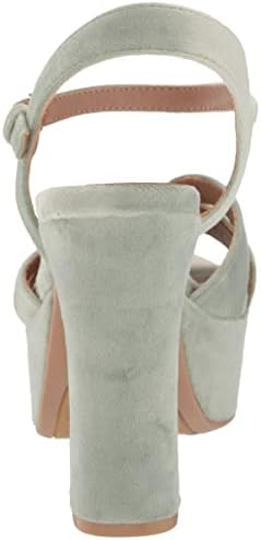 Chinese Laundry Women's Daydreamer Sf Velvet Heeled Sandal, Mint, 11 | Image 2