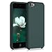 Produktbild kwmobile Hülle kompatibel mit Apple iPod Touch 6G / 7G (6. und 7.Generation) - Silikon Schutzhülle gummiert - Cover Case in Moosgrün