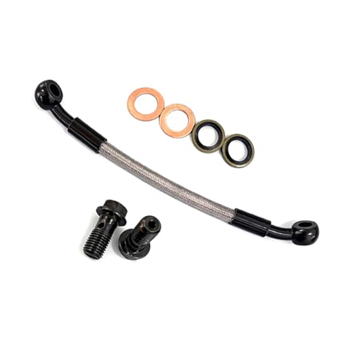Tuyau d'embrayage hydraulique tressé M10 pour réparer un frein mou