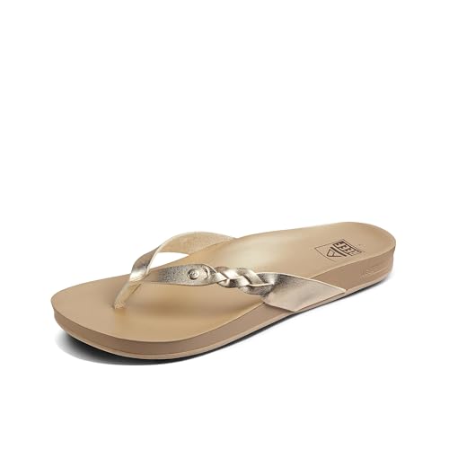 Image of REEF Women's Cushion Court Twist Flip Flops