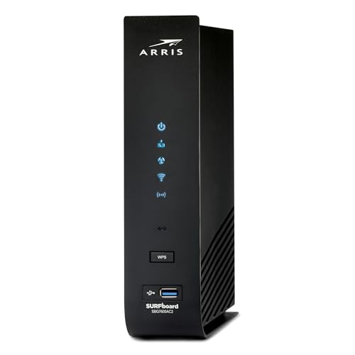 Arris (SBG7600AC2-RB) - Modem Router Combo - DOCSIS 3.0 & AC2350 WiFi, for Comcast Xfinity, Cox,...