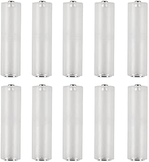 AEDIKO 10pcs AAA to AA Converter AAA to AA Battery Adapter AAA to AA Battery Converter Holder AAA to AA Adapter for AAA to AA Battery