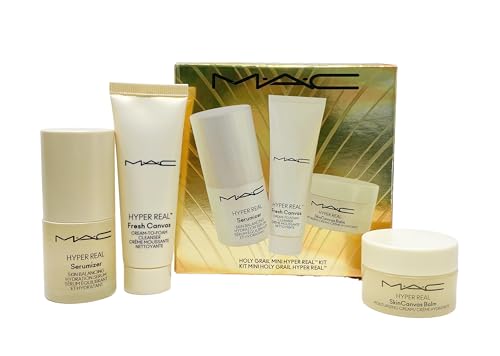 M.A.C Cosmetics Holy Grail Mini Hyper Real Kit - Hydration Serum, Cream-To-Foam Cleanser and...