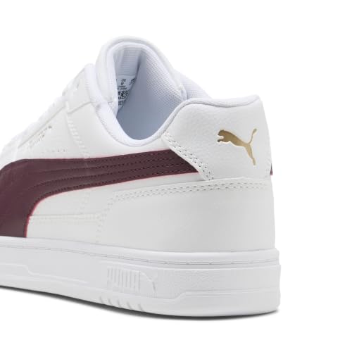 PUMA Erwachsene Caven III Sneakers 38, White Ruby Noir Gold Red – Ansicht 2