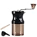 TYI -Molinillo De Café Manual, Molinillo De Café Portátil De Mano, Ajustes Ajustables, Brazo Plegable, Compartimento De Granos Sellado, Núcleo De Cerámica Con Cono, Para Preparar Café Espresso