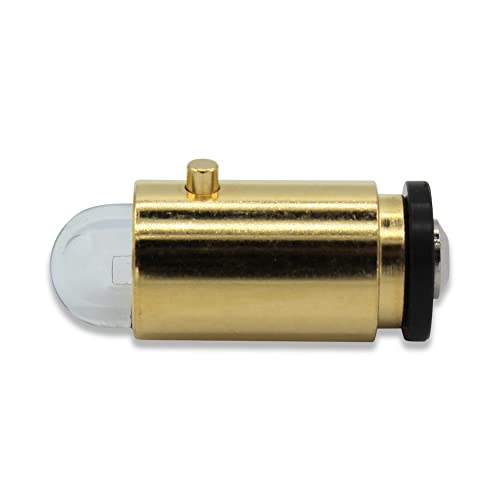 Technical Precision 3.5V Bulb Replacement For Welch Allyn Wa-08200 Clear Halogen Bulb In Metal Cylinder Body With Protruding Pin - For Welch Allyn Streak - 1 Pack #TOP3