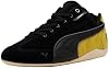 Tenis casual PUMA para hombre Scuderia Ferrari Speedcat con cordones - Negro, Amarillo 4