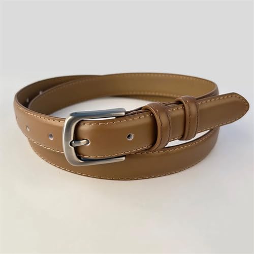 Women Genuine Leather Pin Buckle Belt Simple Fashion Belts For Dresses/Jeans4