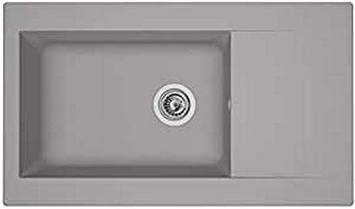 respekta DENVER86X50G - Fregadero (86 cm), color gris