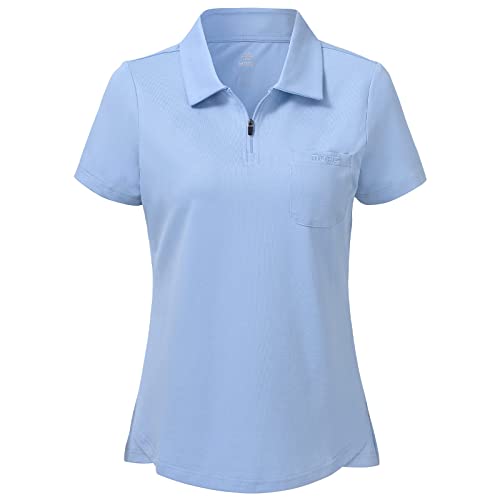 Polos Manches Courtes pour Femmes Sport Polos de Golf Tennis...
