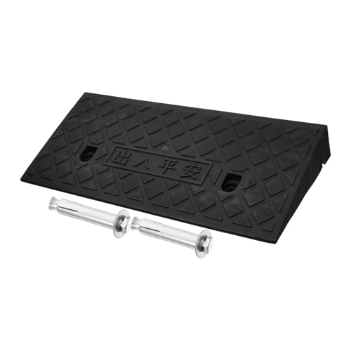 Ipetboom 1 Set Household Entry Ramp Durable High Plastic Threshold Slope for Wheelchair Cars and Sweeping Robots Non Slip Design for Easy Cleaning and Use