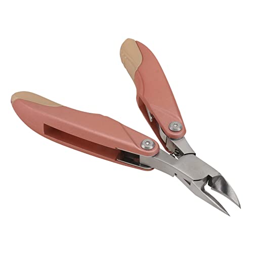 VICASKY Nail Clipper Cuticle Nipper Spring Handle Portable Manicure Nipper for Fingernails Toenails