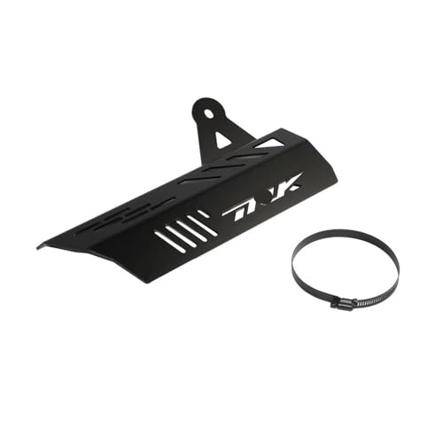 Couvercle protection et bouclier thermique pour silencieux d'échappement de moto TRK 702
