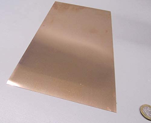 510 Phosphorus Bronze Shim .005" Thick x 6.00" Width x 12.00" Length 1 Pc