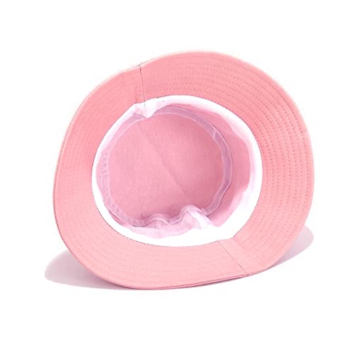 Chapéu Bucket Hat Unissex Moda Verão l02 (Único, Rosa)