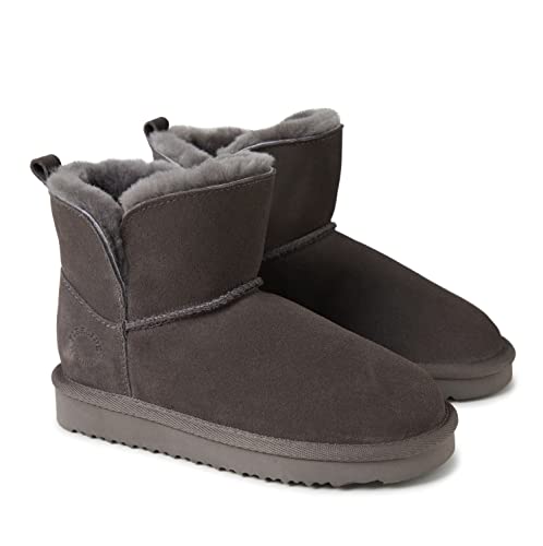 Fireside by Dearfoams Unisex-Child Bunbury Shearling Indoor/Outdoor Folddown Boot Fashion3