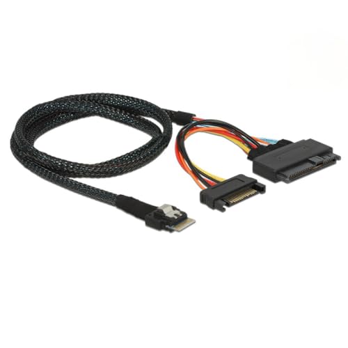 chenyang Cable PCIe 4.0 SFF-8654 a SFF-8639 con Audio SATA 0.5m