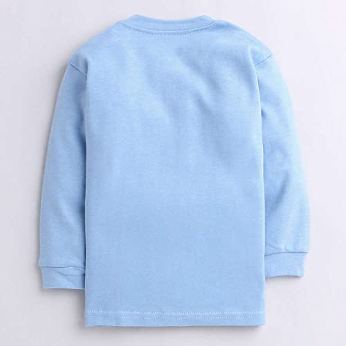 Image of Bold N Elegant Cool Printed Bear Giraffe Car Cartoon Printed Full Length Tshirt Pant Clothing Set for Infant Toddler Kids