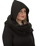 Wunderschöner Kapuzenloop aus Recycle Fleece ( 100% Polyester)
