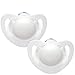 NUK Medic Pro Genius - Chupete (0 a 2 meses, pack de 2)