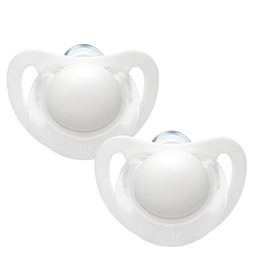 NUK Medic Pro Genius Nyfödda nappar 0-2 månader, silikon, BPA-fri, 2 st