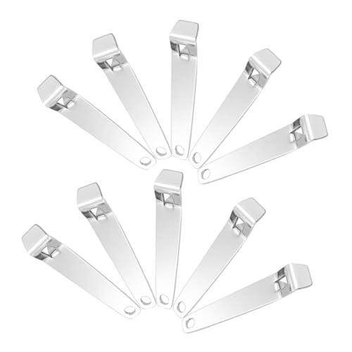 TOBBOMEY 10 piezas Abridor de de Acero Inoxidable de Abrebotellas Oral Seguro Sin Bordes Compatible con Soluciones Líquidas para Cocina y Farmacia