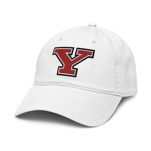 Gorra Ajustable Oficial White Youngstown State Penguins miniatura 1