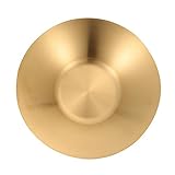 Polyvalence culinaire : L'assiette plate en acier inoxydable offre un design rond et profond qui accueille aisément soupes, salades, pâtes et accompagnements, facilitant lors de repas quotidiens ou banquets de débordement.