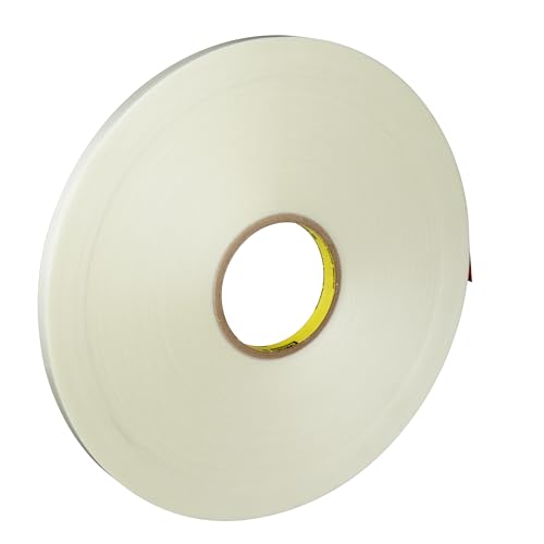 Image of 3M Scotch Filament Tape 898, Clear, 12 mm x 330 m, 6.6 mil, 12 Rolls per case