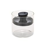 シービージャパン 保存容器 耐熱ガラス キャニスター 400ml 余分な空気を抜いて保存できる 耐熱ガラスキャニスター Sサイズ atomico