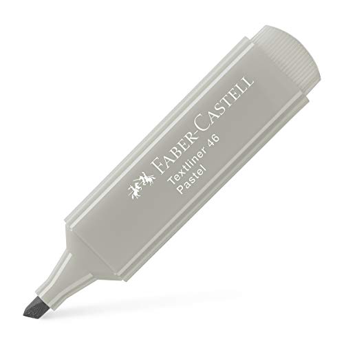 Marqueurs Faber-Castell 154634 Gris soie pastel en boîte de 10 pièces