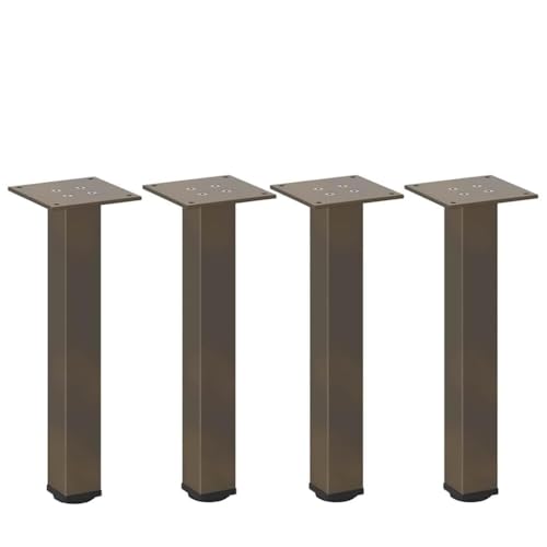 Pieds de table basse acier 30 cm réglables pour établi et table d'appoint - 2