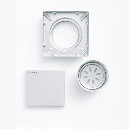 Image of 6x6 Inch SS304 Tile Insert Anti Cockroach Bathroom Drainer
