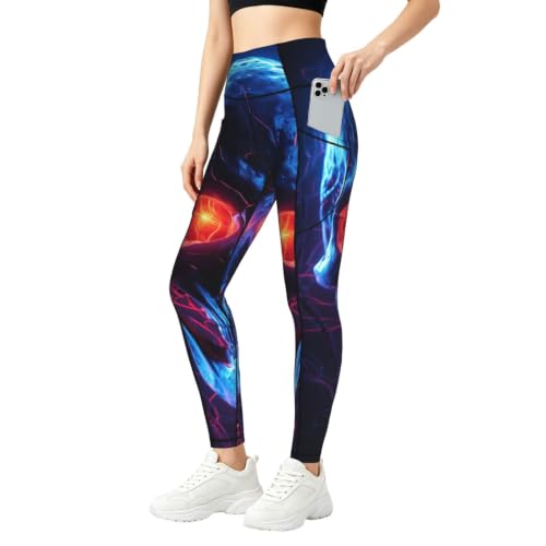Leggings de calavera para mujer ideales para ejercicio intenso y comodidad diaria