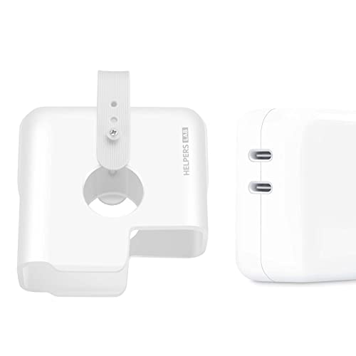 Organizador Viaje para Apple Cable de Carga Protectora Caja Compatible con Apple Adaptador de Corriente con Dos Puertos USB‑C de 35W ​​​​​​ Cargador A2676 Accesorios