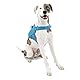 Kurgo Townie RSG – Hundegeschirr, Trainingsweste für Hunde, mit Griff, reflektierend, kompatibel mit MOLLE – Blau, M