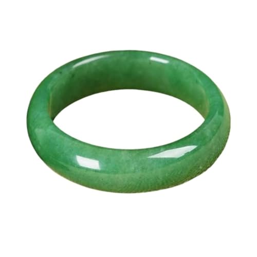 Bracelet en jade véritable aventurine verte 64mm, un bijou d'exception taillé pour l'élégance