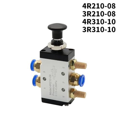 Interrupteur pneumatique Push and Pull 3R210-08 pour vérin - 4