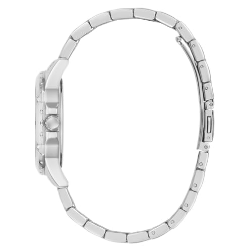 Image of Guess Round 35mm Silver Dial Analog Women Watch - GW0948L6