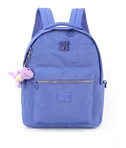 Mochila Escolar Notebook Crinkle Up4you Violeta - Luxcel 2023