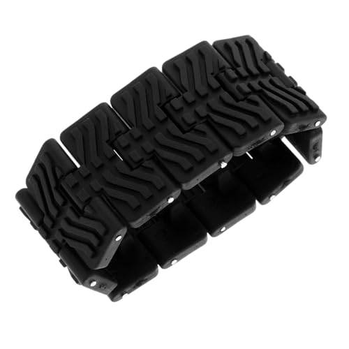 GALPADA 10pcs Connectable Tracks for Tank Models Assembly Parts for Army Trucks Enhancing Tech Skills Model Making and Off Road Traction